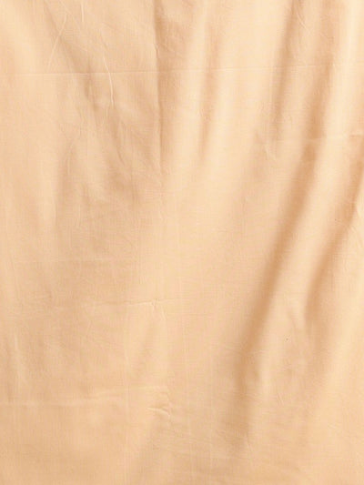 Indiehaat | Pure Kota Doria Blockprint Suit Brown