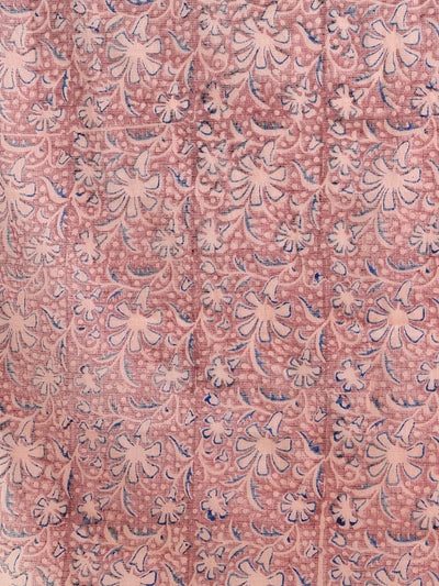 Indiehaat | Pure Kota Doria Blockprint Suit Purple