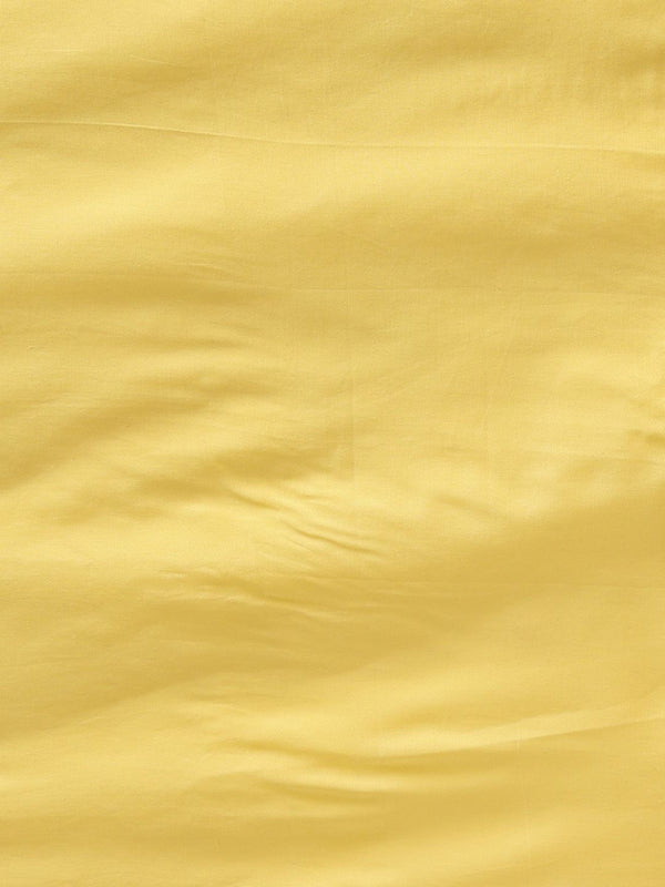 Indiehaat | Pure Kota Doria Blockprint Suit Yellow