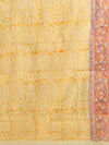 Indiehaat | Pure Kota Doria Blockprint Suit Yellow