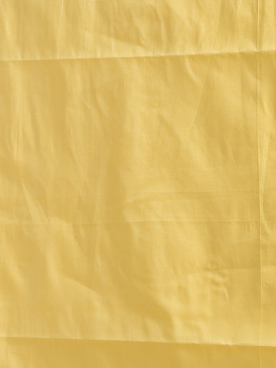 Indiehaat | Pure Kota Doria Blockprint Suit Yellow