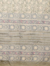 Indiehaat | Kota Doria Hand Block Print Multicolor Saree