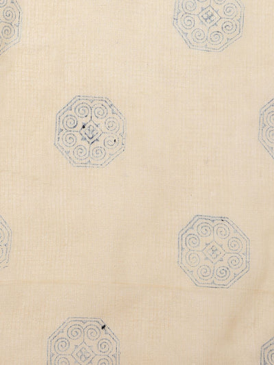 Indiehaat | Kota Doria Hand Block Print Multicolor Saree