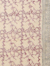 Indiehaat | Kota Doria Hand Block Print Multicolor Saree