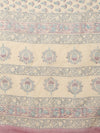 Indiehaat | Kota Doria Hand Block Print Multicolor Saree