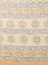 Indiehaat | Kota Doria Hand Block Print Multicolor Saree