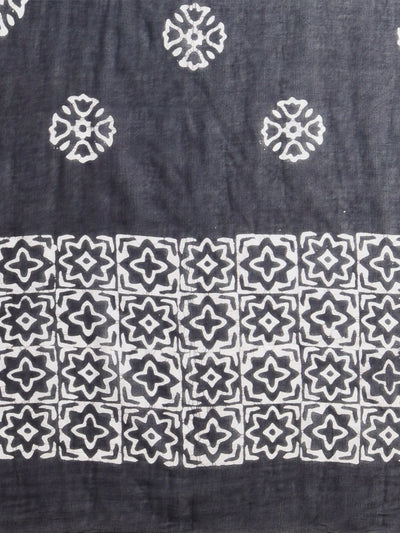 Indiehaat | Pure Mul Cotton Hand Wax Batik Suit Blue