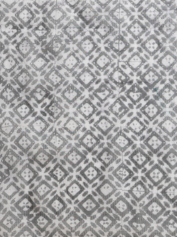 Indiehaat | Kota Doria Hand Wax Batik Suit Black