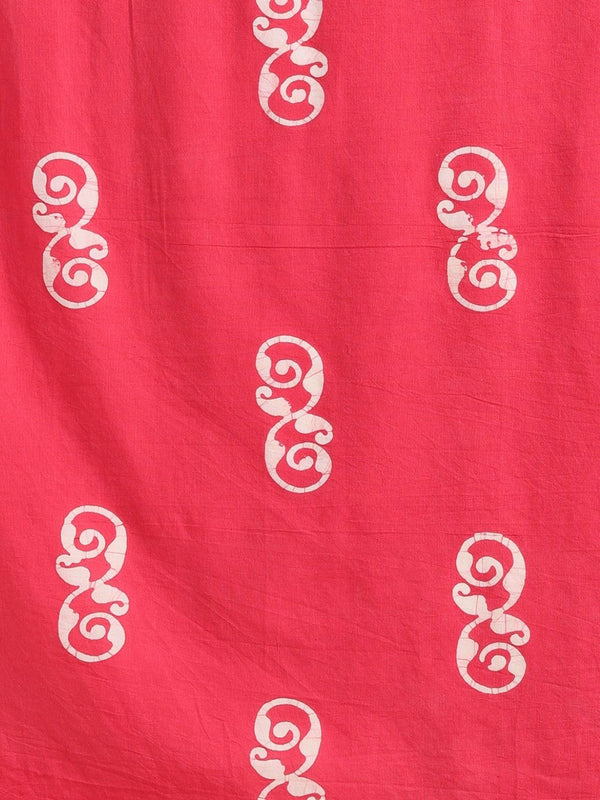 Indiehaat | Kota Doria Hand Wax Batik Suit Brown