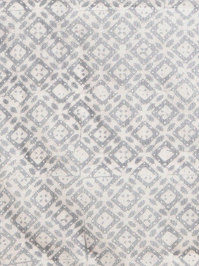 Indiehaat | Kota Doria Hand Wax Batik Suit Blue