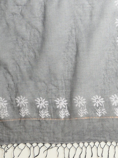 Indiehaat | Kota Doria Hand Wax Batik Suit Black