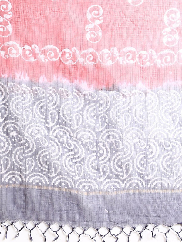 Indiehaat | Kota Doria Hand Wax Batik Suit Blue