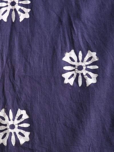 Indiehaat | Kota Doria Hand Wax Batik Suit Red