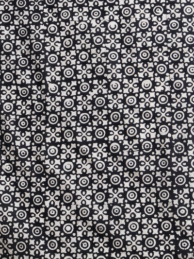 Indiehaat | Pure Mul Cotton Hand Wax Batik Suit Blue