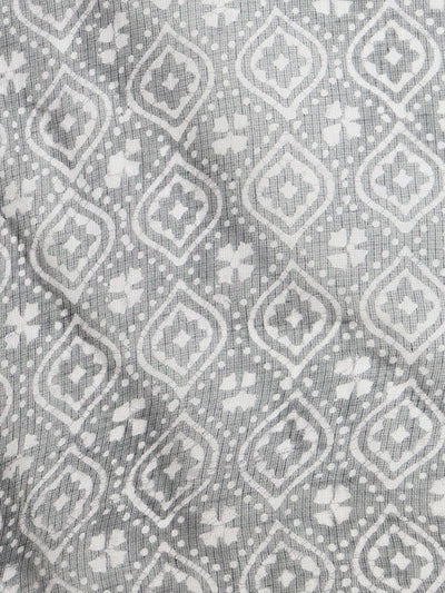 Indiehaat | Kota Doria Hand Wax Batik Suit Black