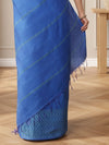 Mesmerizing Chanderi Silk Blue Saree