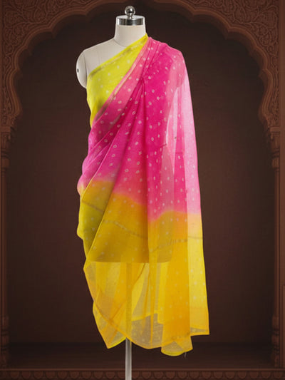 Dye & Drape Pure Silk Kota Luxurious Multicolor Dupatta