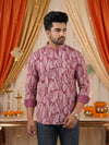 Indiehaat | Pure Cotton Blockprint Short Kurta Pink