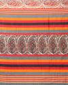 Indiehaat | Kashmiri Silk Printed Saree Red & White