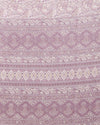 Indiehaat | Kashmiri Silk Printed Saree Lavender & White
