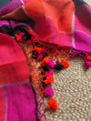 Indiehaat | Pure Linen Handloom Saree 