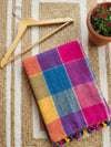 Indiehaat | Pure Linen Handloom Saree 