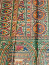 Indiehaat | Ghicha Tussar Madhubani Silk Saree Beige