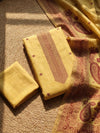 Indiehaat | Jamdani Cotton Suit Material Yellow