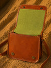 Indiehaat | Pure Leather Sling Bag Tobacco Brown