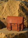 Indiehaat | Pure Leather Sling Bag Antique Brown