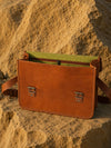 Indiehaat | Pure Leather Laptop Bag Vintage Brown