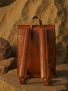 Indiehaat | Pure Leather Backpack Tan Brown