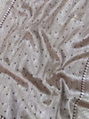 Indiehaat | Brown Mina Mashru Katan Silk Saree | Meenakari