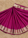 Indiehaat | Pink Banarasi Tissue Silk Saree | Brocade
