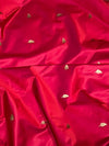 Indiehaat | Pink Mashru Katan Silk Saree | Brocade