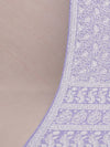 Indiehaat | Purple Georgette Chikankari Saree | Party Wear