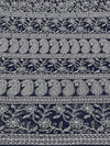 Indiehaat | Blue Georgette Chikankari Saree | Party Wear