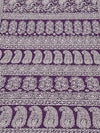 Indiehaat | Purple Georgette Chikankari Saree | Party Wear