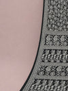 Indiehaat | Pink Georgette Chikankari Saree | Party Wear