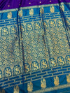 Indiehaat | Paithani Silk Handloom Saree Violet