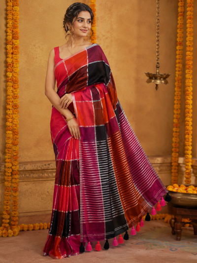 Rangmahal Mul Cotton Classic Handloom Saree