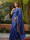 Buy Online Silkmark Certified Banarasi Muga Tussar Saree