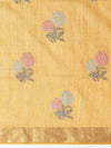 Rangini Banswara Cotton Silk Saree Golden Yellow