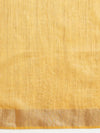 Indiehaat | Banswara Cotton Silk Saree Yellow