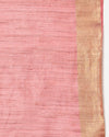 Indiehaat | Banswara Cotton Silk Saree Pink