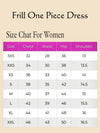 Size Chart for IndieHaat products - One Piece Frill Dress -IndieHaat