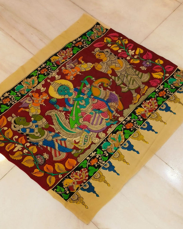 Indiehaat|Bangalori Silk Multicolor Wall Hanging|Unique DÃƒÆ’Ã‚Â©cor