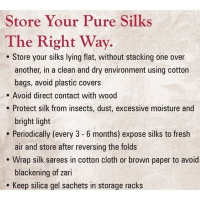 Take care of Silk Fabrics right way