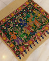 Indiehaat|Bangalori Silk Multicolor Wall Hanging|Unique DÃƒÆ’Ã‚Â©cor