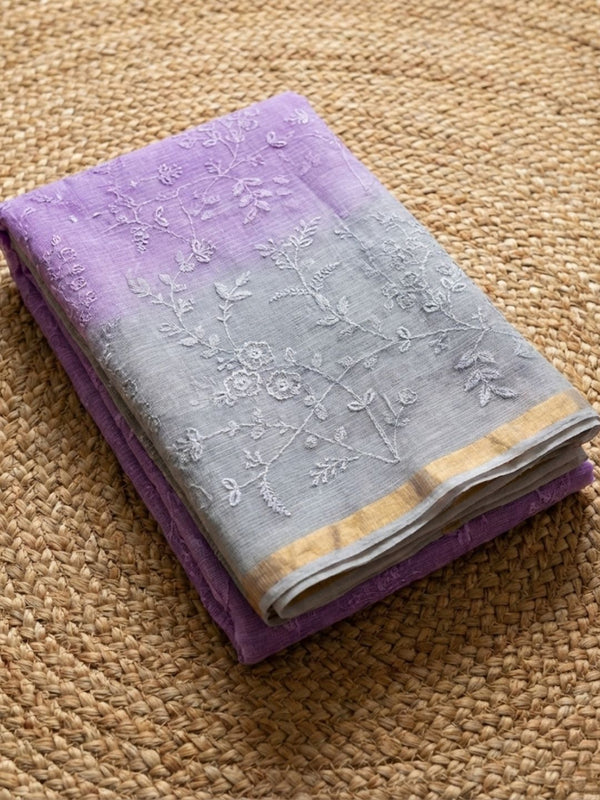 Elegant Pure Cotton Kota Doria Multicolor Saree